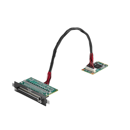 Advantech MOS-1120Y-1402E Neizoliuotas RS-232, DB37 į 4 prievadų DB9, PCIe Sąsaja