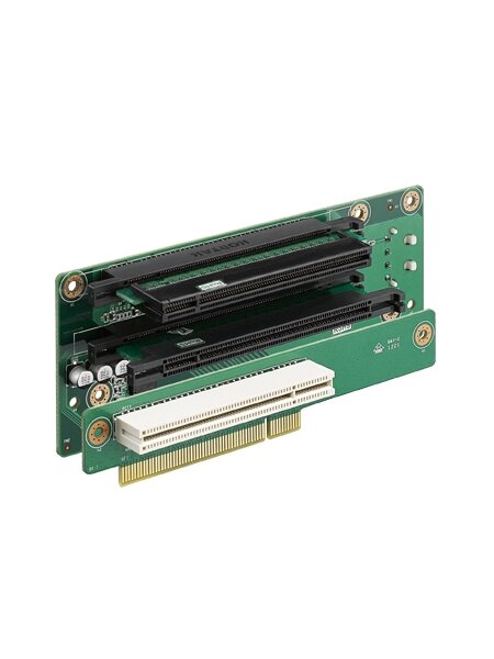 Advantech AIMB-RP3P8-12A1E CIRCUIT MODULE, Riser for ISMB 2U PCIe X16 Riser Card to 2 PCIx8 Expansion Slots, and PCI card 2