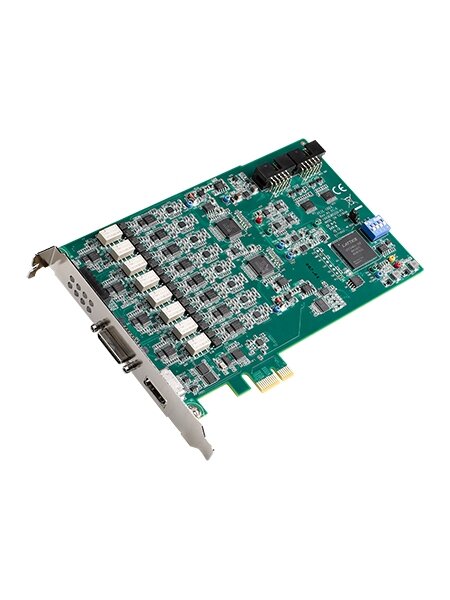 Advantech PCIE-1803 128 kS/s, 24-bit, 8-ch PCIE Card for Sound and Vibration