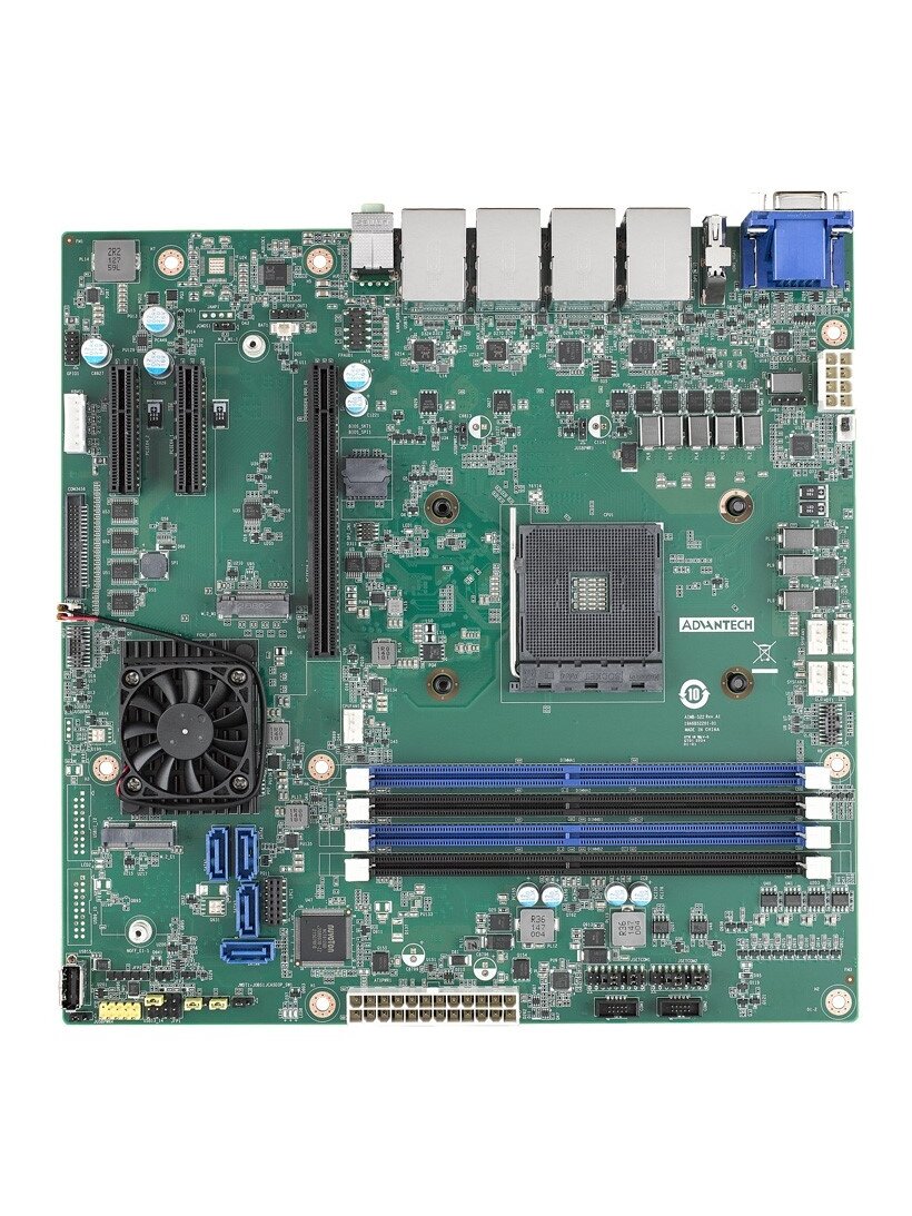Advantech AIMB-522 Micro-ATX Motherboard AMD Ryzen Embedded 5000 Series processors Advantech AIMB-522 Micro-ATX Motherboard AMD Ryzen Embedded 5000 Series processors