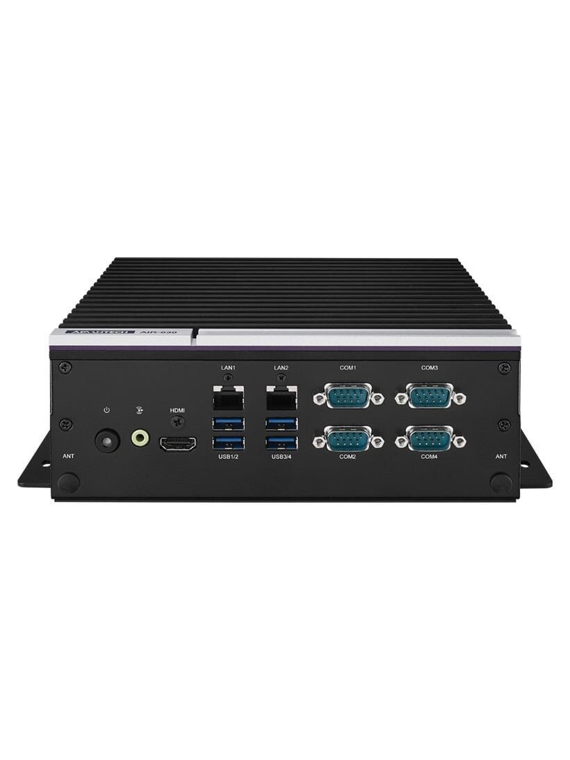 Advantech AIR-030 Edge AI Inference system powered by NVIDIA Jetson AGX Orin and 3 x 2.5GbE Lan 2