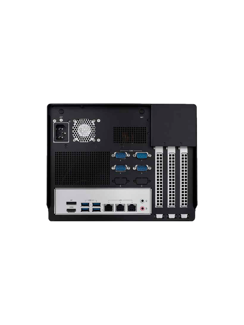 Advantech AIR-410 Edge AI HPC powered by AMD Ryzen 8040 series processor with 39TOPS supporting one 3-slot GPU 1