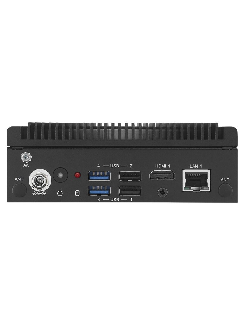 Advantech ARK-1125C Intel Atom Processor x7211E DC SoC with Four Serial Ports, HDMI, GbE, GPIO, Remote Switch, USB x4 1