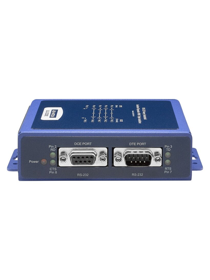 Advantech BB-232OPDRI-PH ULI-232DE - Heavy Industrial RS-232 (DB9 Male / Female) Isolated Repeater 1