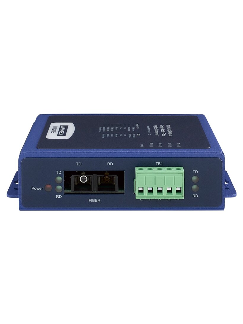 Advantech BB-FOSTCDRI-PH-SC ULI-213E - Heavy Industrial RS-232/422/485 (Terminal Block) to Single Mode Fiber (SC Connector) Panel Mount Metal Chassis 1 Advantech BB-FOSTCDRI-PH-SC ULI-213E - Heavy Industrial RS-232/422/485 (Terminal Block) to Single Mode Fiber (SC Connector) Panel Mount Metal Chassis 1