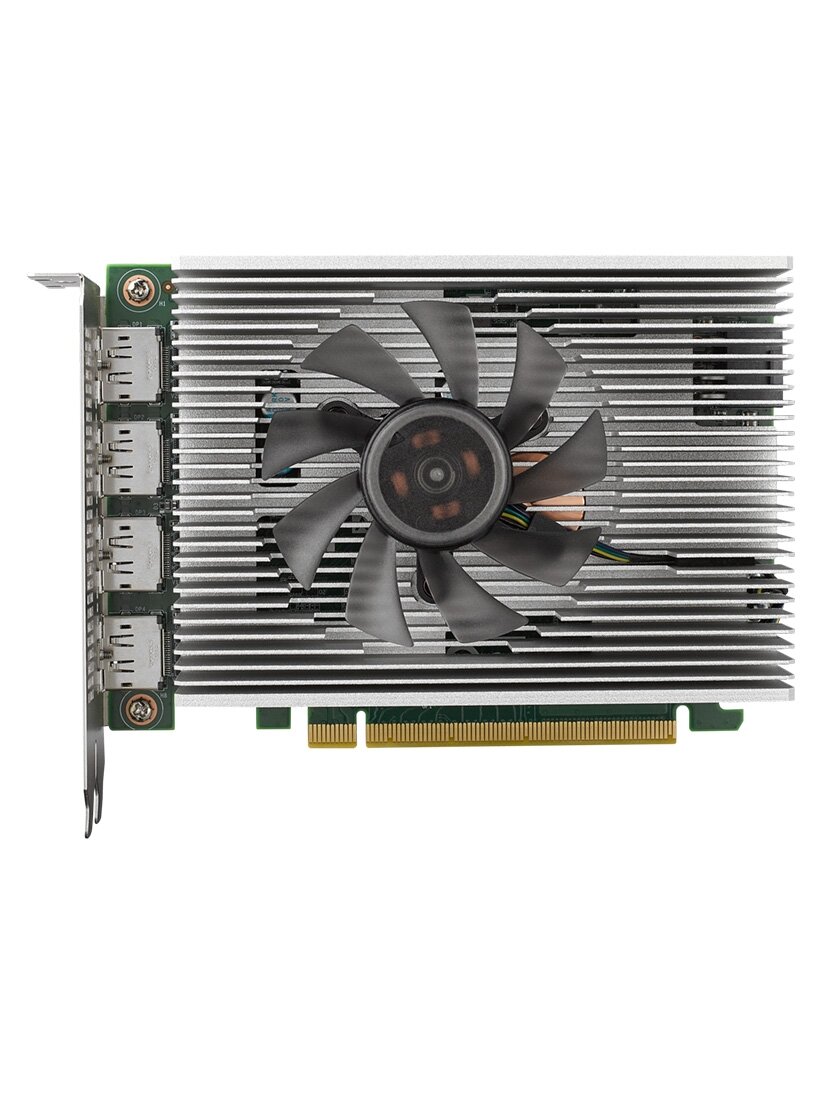 Advantech EAI-3101 PCIe x16 Intel Arc A380E Embedded GPU Card with 4x DP 1.4a Advantech EAI-3101 PCIe x16 Intel Arc A380E Embedded GPU Card with 4x DP 1.4a