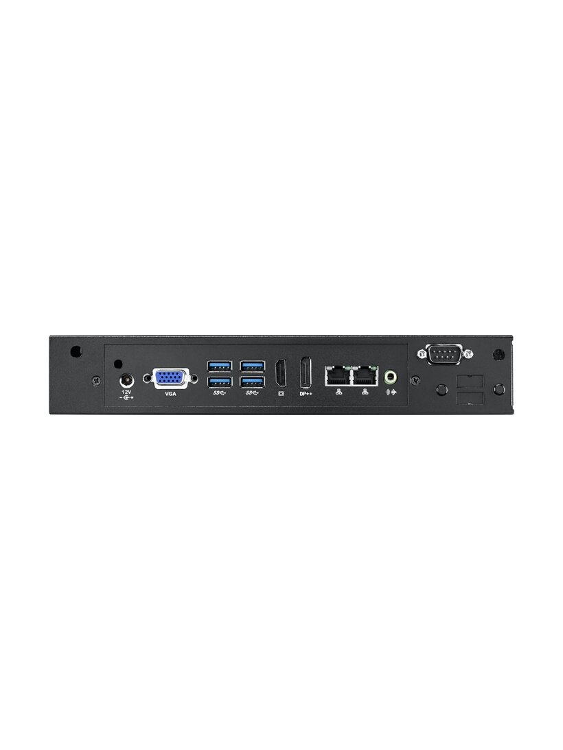 Advantech EPC-T1217 Intel Pentium N4200 fanless, dual display 1U THIN embedded PC 1