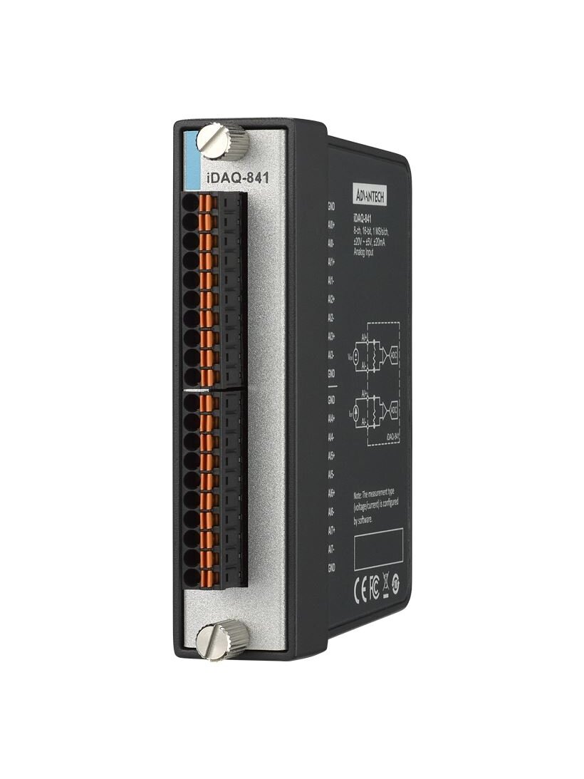 Advantech iDAQ-841 8-ch, 16-bit, 1MS/s/ch Analog Input iDAQ Module