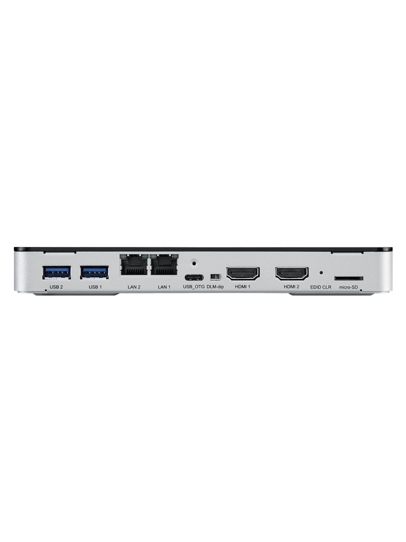 Advantech QUALCOMM QCS6490 DEV. KIT WITH WIN11&VISUAL STUDIO Ultra-slim edge AI box powered by Qualcomm Dragonwing QCS6490 preinstalled with Windows 11 IoT Enterprise and Visual Studio Code for Windows-based app 2