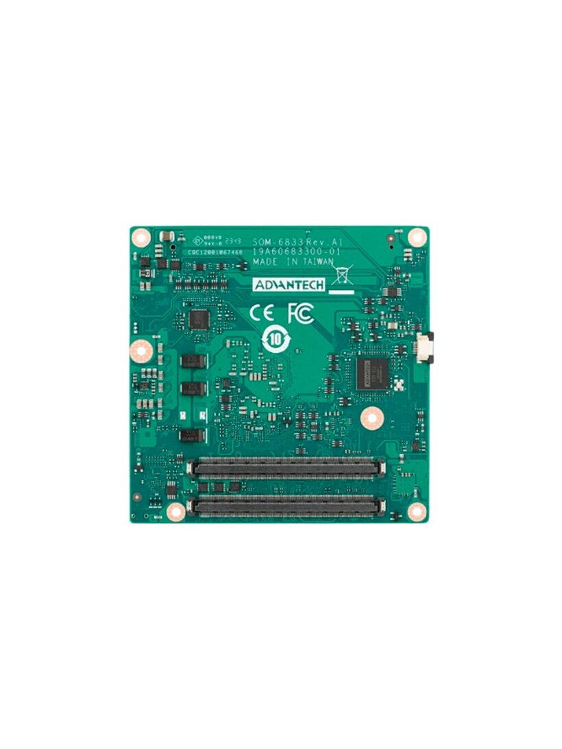 Advantech SOM-6833 Intel Core i3, N series and Atom x7000 Series Processors (Alder Lake-N/Amston Lake) COM Express Compact Type 6 Module 1 Advantech SOM-6833 Intel Core i3, N series and Atom x7000 Series Processors (Alder Lake-N/Amston Lake) COM Express Compact Type 6 Module 1