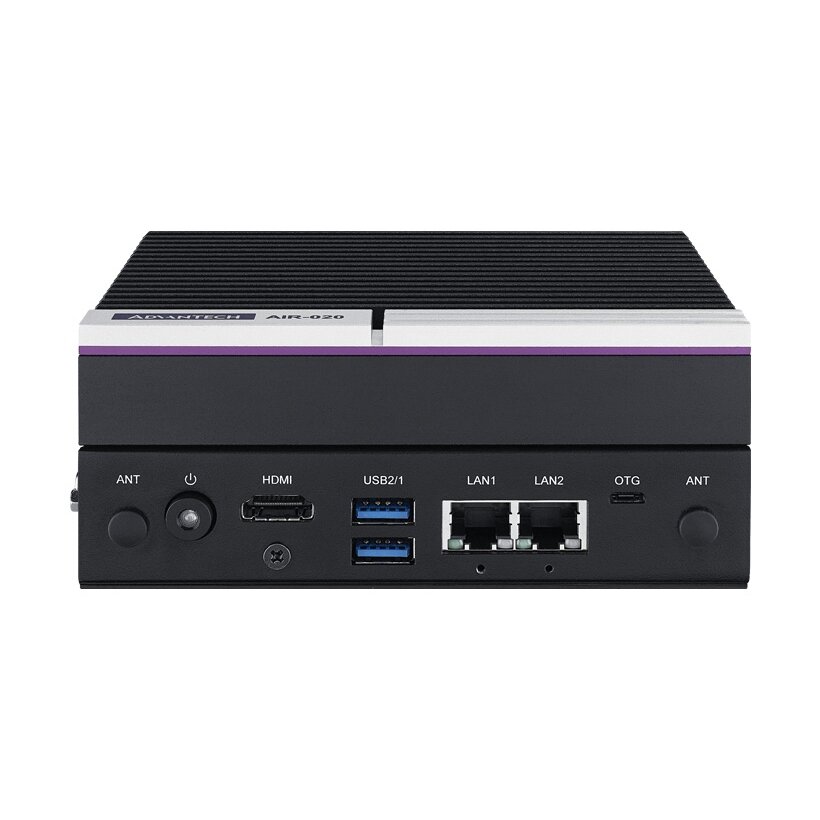Advantech AIR-020R Edge AI Inference sistema su NVIDIA Jetson Orin Nano ir Super režimu 1