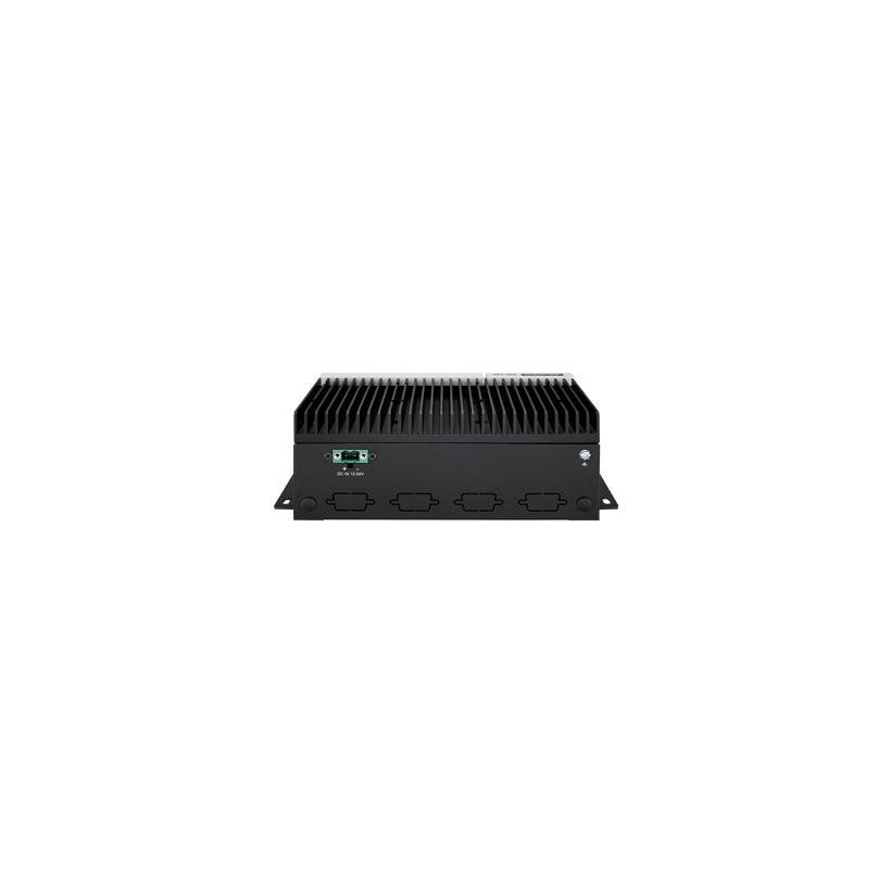 Advantech AIR-120 Edge AI Inference sistema, kurią palaiko Intel Atom procesorius su Hailo-8 AI spartinimo moduliu 2