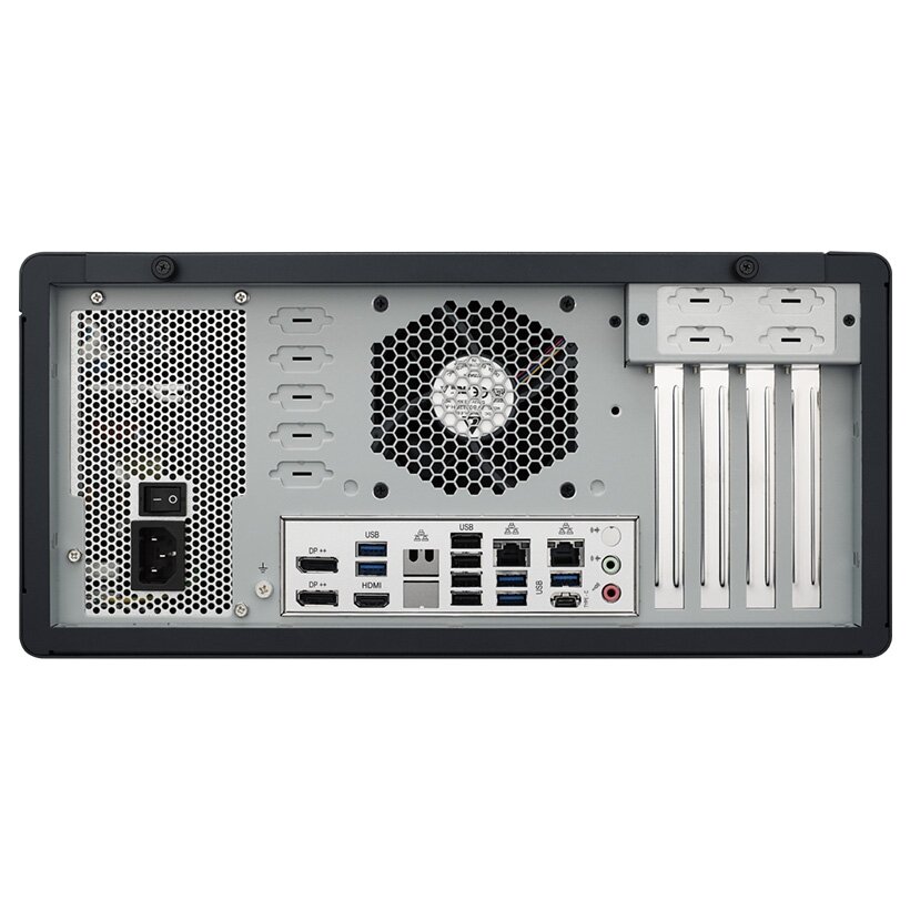 Advantech AIR-510 4U Edge AI HPC su Intel Raptor Lake S procesoriumi ir NVIDIA sertifikuotu RTX 6000 Ada kartos procesoriumi 2