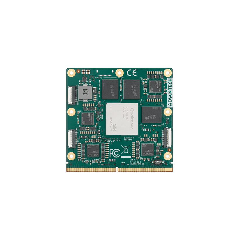 Advantech AOM-6741 Qualcomm IQ9075 AOM (suderinama su SMARC) 1
