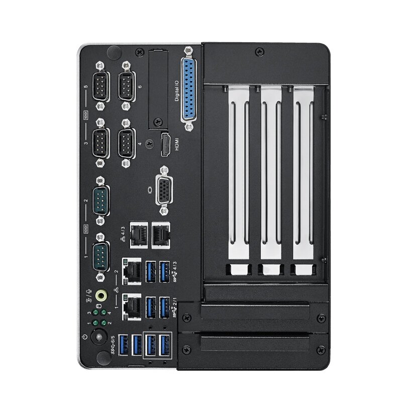 Advantech ARK-3532B Modular Expansion Box neventiliuojamas kompiuteris, Intel 10-os kartos Xeon W / Core i LGA1200 1 Advantech ARK-3532B Modular Expansion Box neventiliuojamas kompiuteris, Intel 10-os kartos Xeon W / Core i LGA1200 1