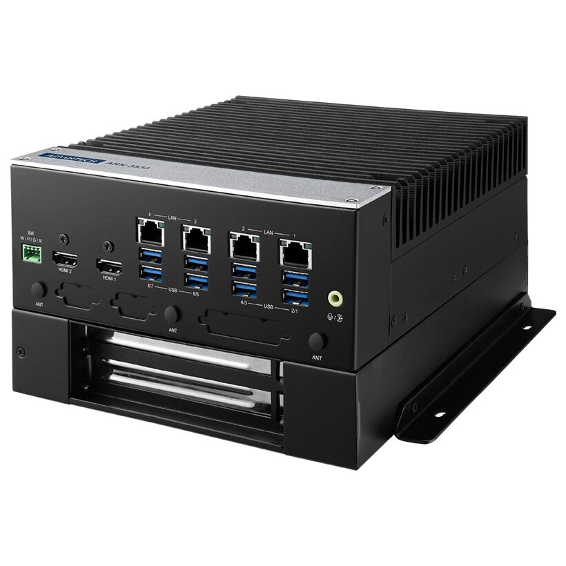 Advantech ARK-3533 Expansion Box neventiliuojamas kompiuteris, Intel Core 12-os/13-os/14-os kartos i3/i5/i7/i9 LGA1700 2 Advantech ARK-3533 Expansion Box neventiliuojamas kompiuteris, Intel Core 12-os/13-os/14-os kartos i3/i5/i7/i9 LGA1700 2