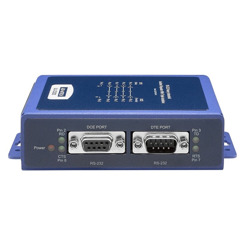 Advantech BB-232OPDRI-PH ULI-232DE – Ypač tvirtas pramoninis izoliuotas RS-232 (DB9 Male / Female) kartotuvas 1