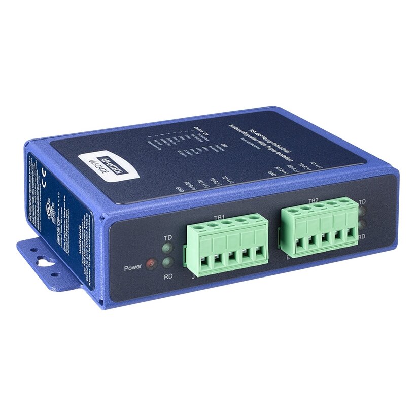 Advantech BB-485OPDRI-PH ULI-234TE – Ypač tvirtas pramoninis izoliuotas RS-422 / 485 (gnybtų blokas) kartotuvas 1