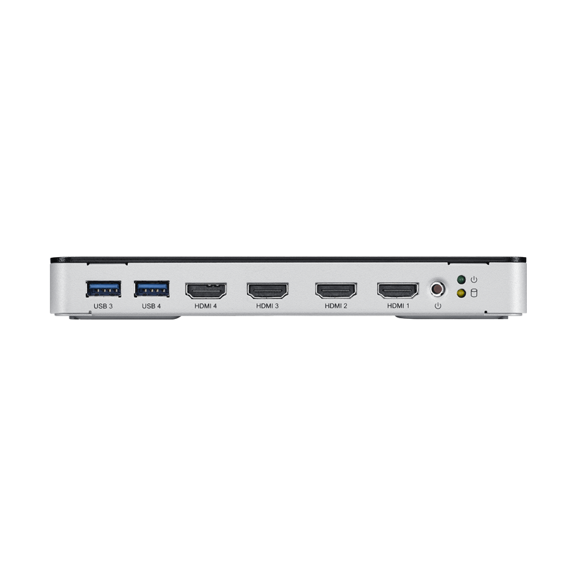 Advantech DS-084 Itin plonas Digital Signage grotuvas AMD R2000 su 3/4 ekrano išvestimi (2K/4K palaikymas) 2