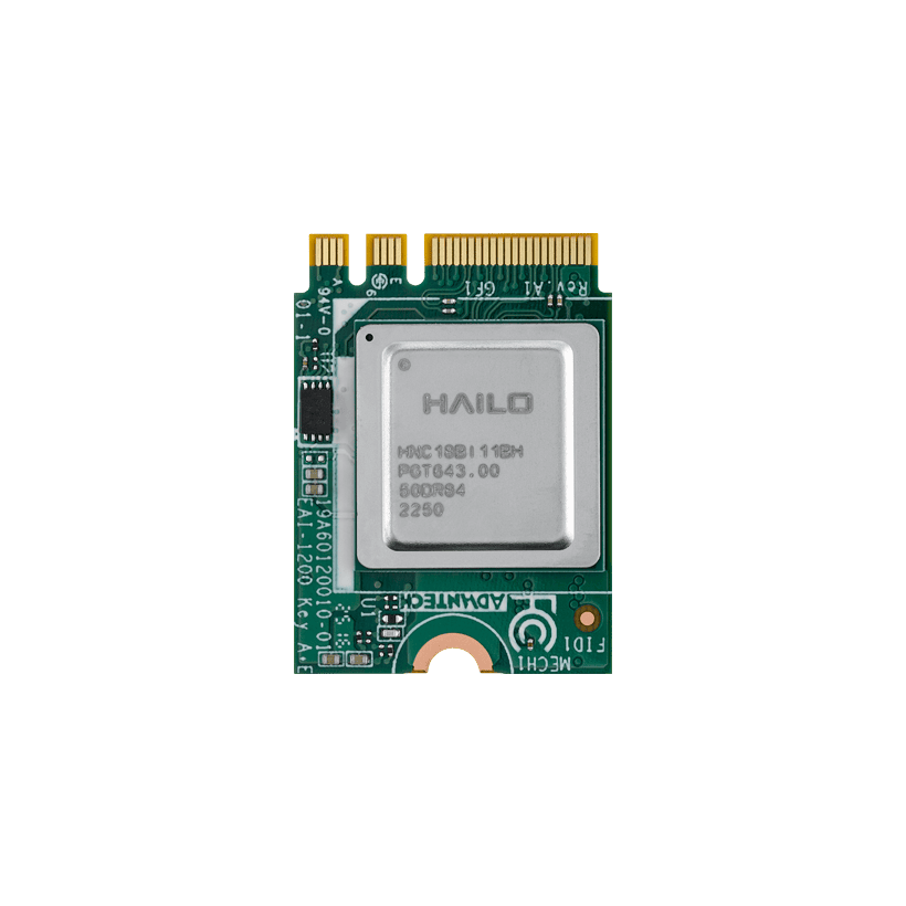 Advantech EAI-1200 Hailo-8 M.2 dirbtinio intelekto spartinimo modulis 1 Advantech EAI-1200 Hailo-8 M.2 dirbtinio intelekto spartinimo modulis 1