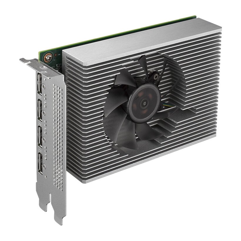 Advantech EAI-3101 PCIe x16 Intel Arc A380E įterptoji (embedded) GPU plokštė su 4 DP 1.4a 2