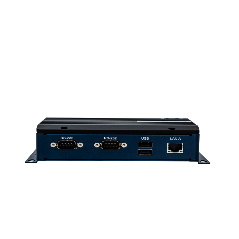Advantech EPC-R3710 Edge DI Box kompiuteris su 4K ekranu. 2xLan, Rockchip RK3399 Cortex-A72 UIO40-Express 1