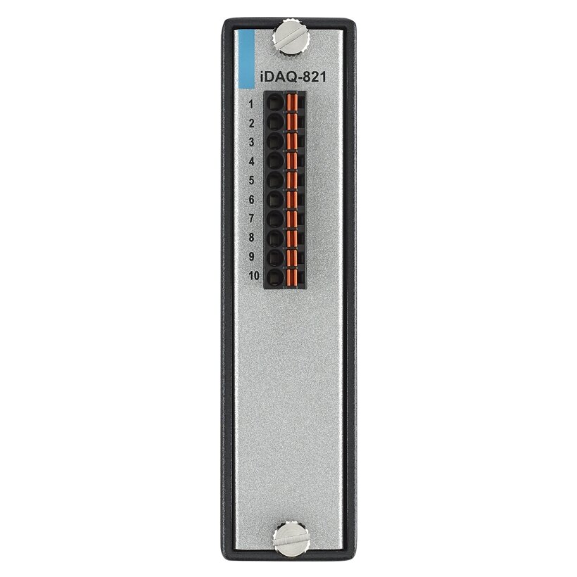 Advantech iDAQ-821 4 kanalų, 16 bitų, 10 kS/s iDAQ analoginių išėjimų modulis 2 Advantech iDAQ-821 4 kanalų, 16 bitų, 10 kS/s iDAQ analoginių išėjimų modulis 2