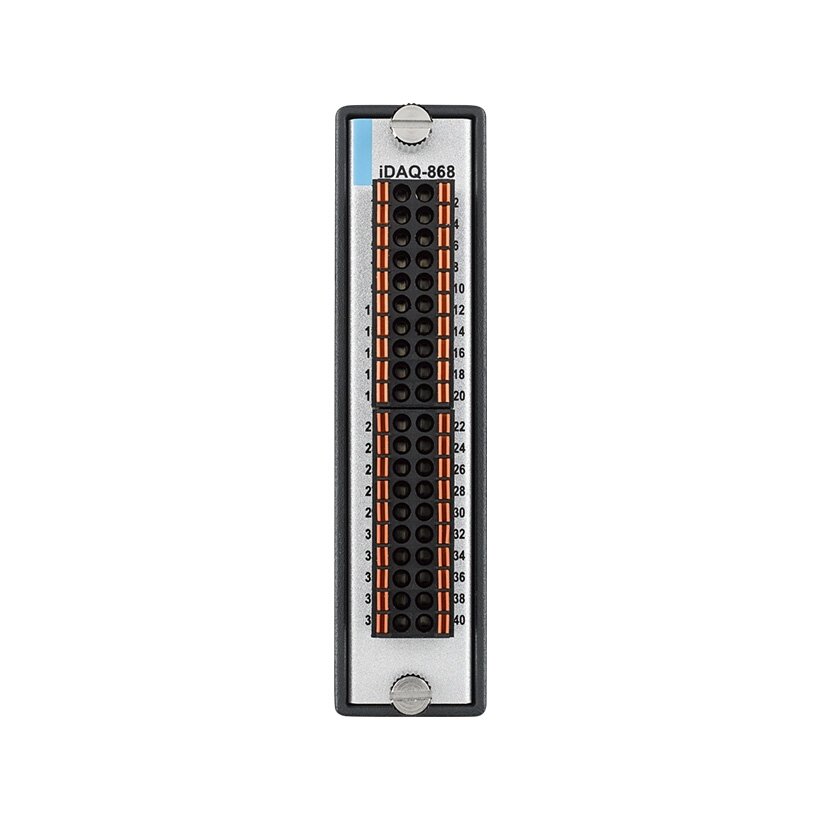 Advantech iDAQ-868 16 kanalų, 24 bitų iDAQ modulis su termoporų įėjimais 1 Advantech iDAQ-868 16 kanalų, 24 bitų iDAQ modulis su termoporų įėjimais 1
