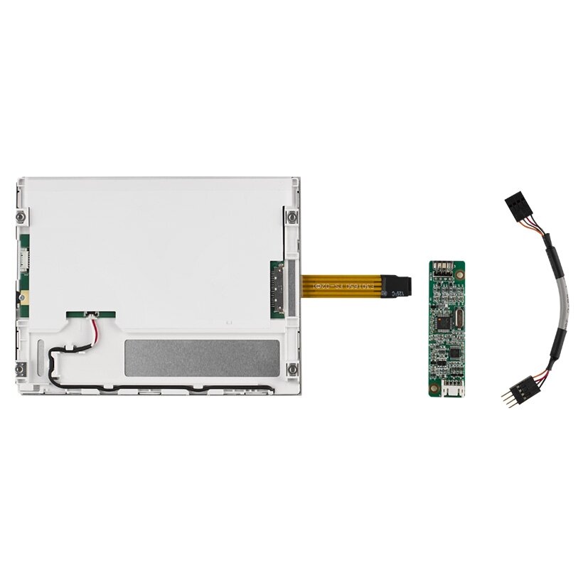 Advantech IDK-1106 6,5" VGA (640x480), 800 nitų LVDS LCD ekranas su 4 laidų varžiniu jutikliniu ekranu 1