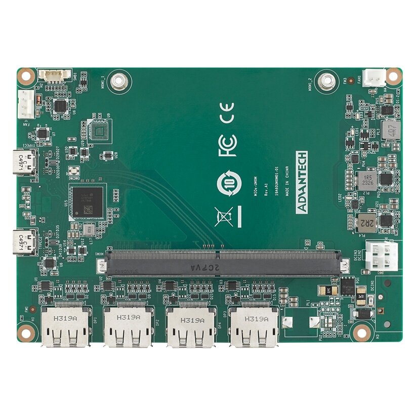 Advantech MIOe-UMXM USB4 į MXM GPU nešiklio plokštė
