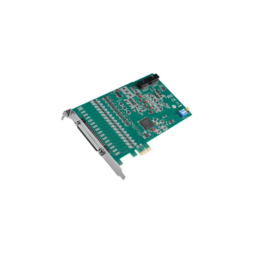 Advantech PCIE-1747 64 kanalų, 16 bitų, 250 kS/s PCIe analoginių įėjimų plokštė Advantech PCIE-1747 64 kanalų, 16 bitų, 250 kS/s PCIe analoginių įėjimų plokštė