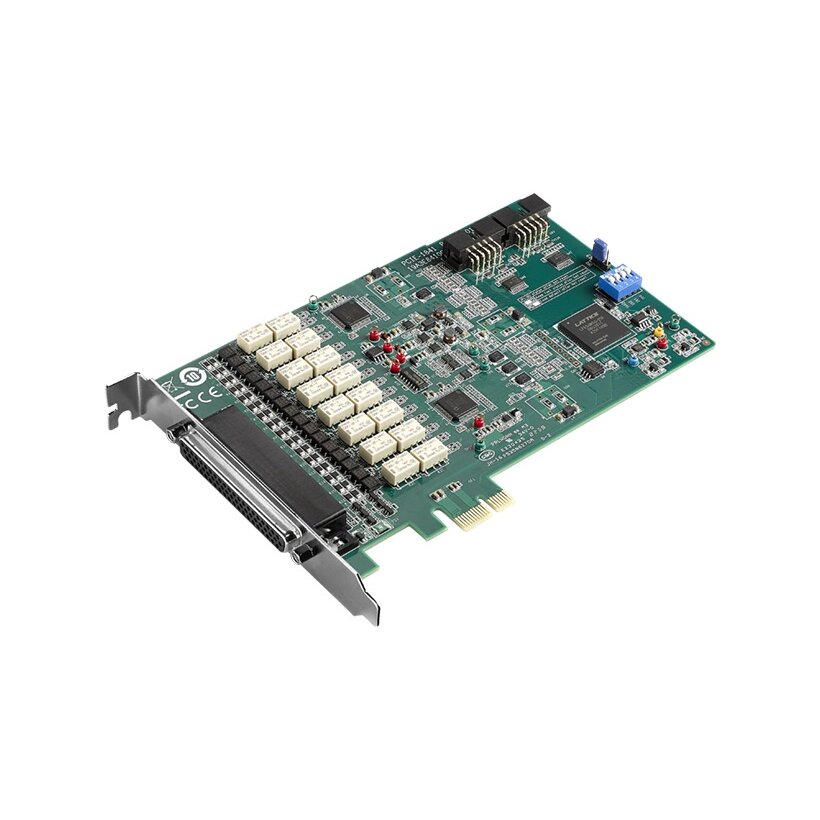 Advantech PCIE-1841 16/8 kanalų, 18 bitų, 1 MS/s kiekvienam kanalui PCI Express duomenų rinkimo (DAQ) plokštė su vienalaikiu analoginių įėjimų mėginių ėmimu 1