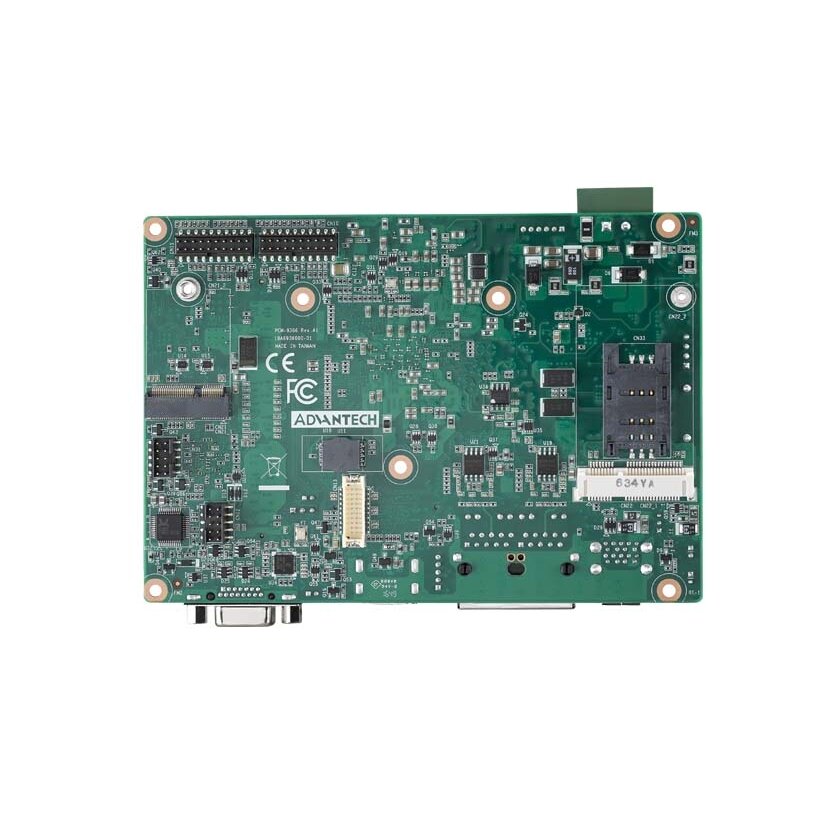 Advantech PCM-9366 Intel Pentium N4200, Celeron N3350 ir Atom E3950, 3,5 colio MI/O SBC 2