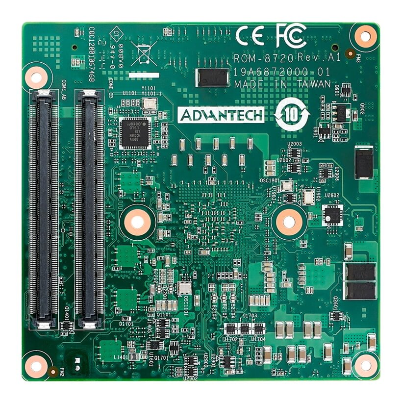 Advantech ROM-8720 NXP LS1046A Cortex-A72 COM Express 7 tipo kompiuteris modulyje 1