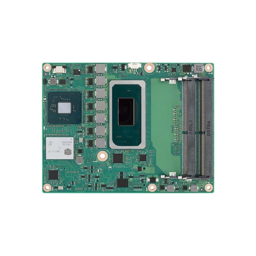 Advantech SOM-5883 Intel 11-os kartos Core procesoriai (kodinis pavadinimas: Tiger Lake-H), COM Express Basic, 6 tipo modulis 2