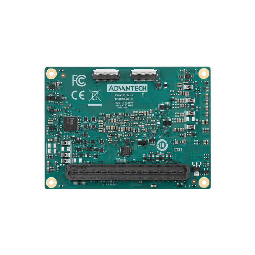 Advantech SOM-M250 Intel Core Ultra 3 serijos procesoriai, COM-HPC mini dydžio modulis 1