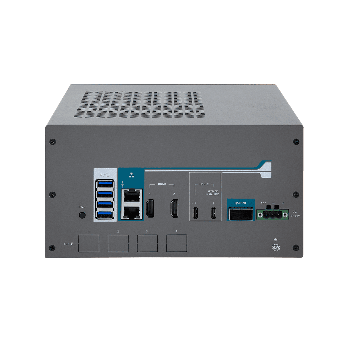 ARBOR AEC‑8000 Series Edge DI sistema veikianti su Jetson Thor T5000 1