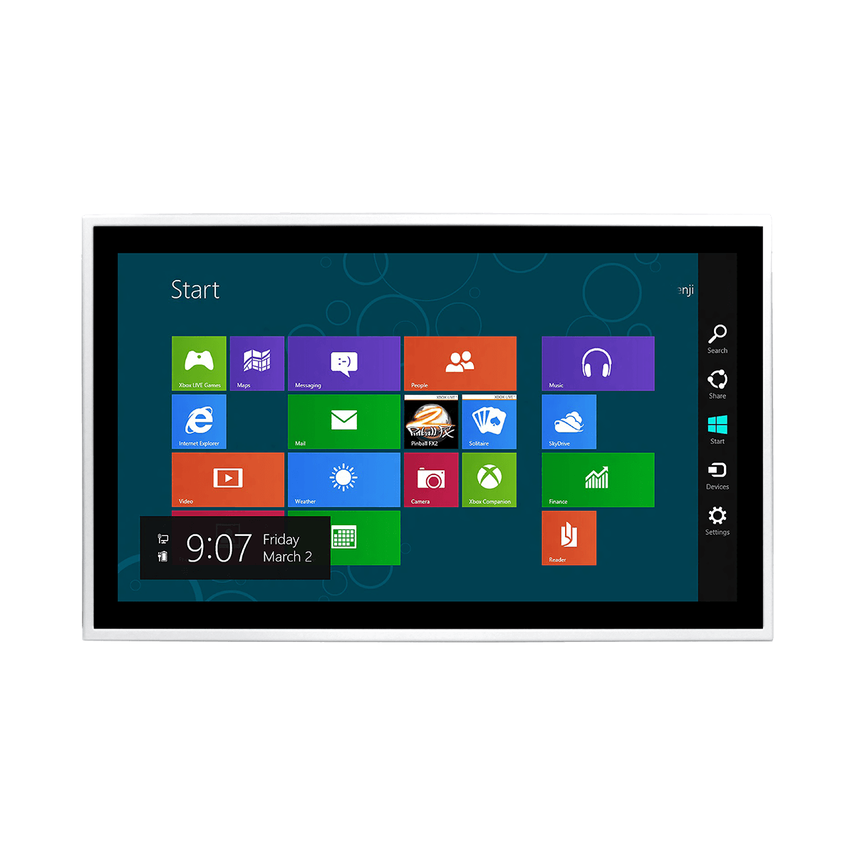 ARBOR ASLAN-W919C neventiliuojamas 18,5" plačiaekranis pramoninis panelinis kompiuteris su Intel Core i5-6300U 2.4GHz procesoriumi