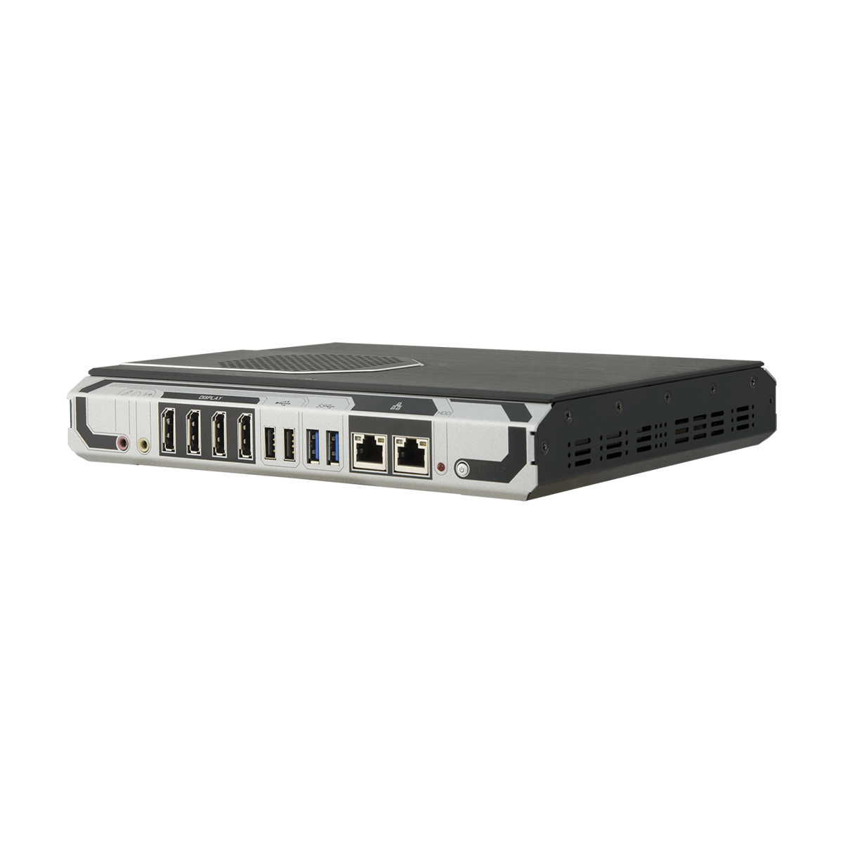 ARBOR ELIT-1270 4K kelių ekranų Box kompiuteris-valdiklis su AMD Ryzen V1000 1
