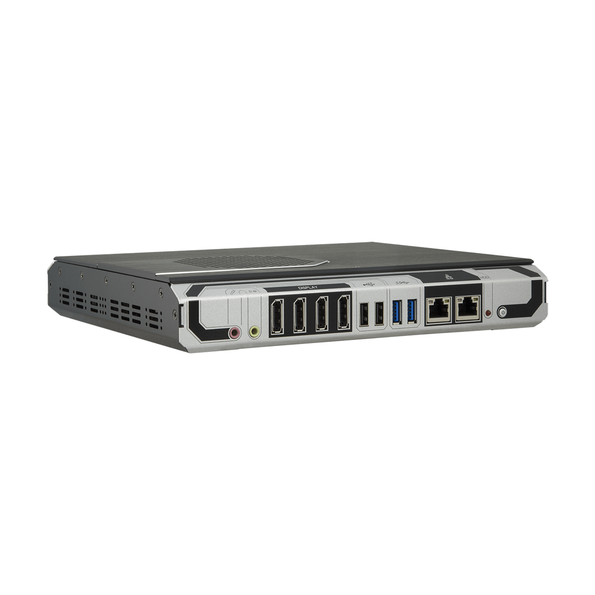 ARBOR ELIT-1270 4K kelių ekranų Box kompiuteris-valdiklis su AMD Ryzen V1000 2