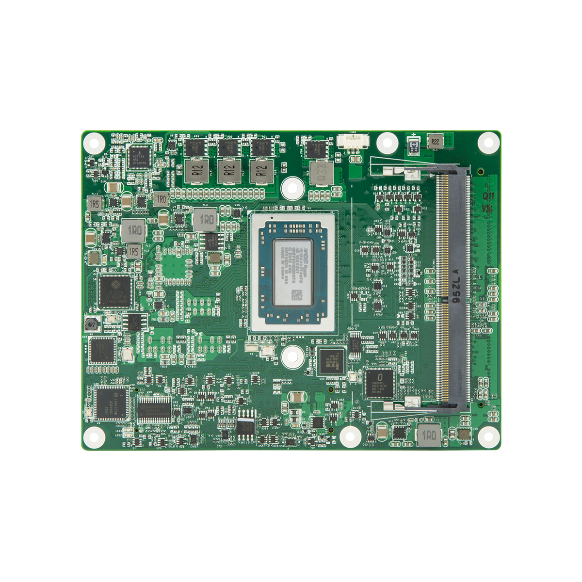 ARBOR EmETXe-a10M3 AMD Ryzen įterptinis (Embedded) V1000 V1605B/V1756B/V1807B COM Express Basic Type 6 procesoriaus modulis 1