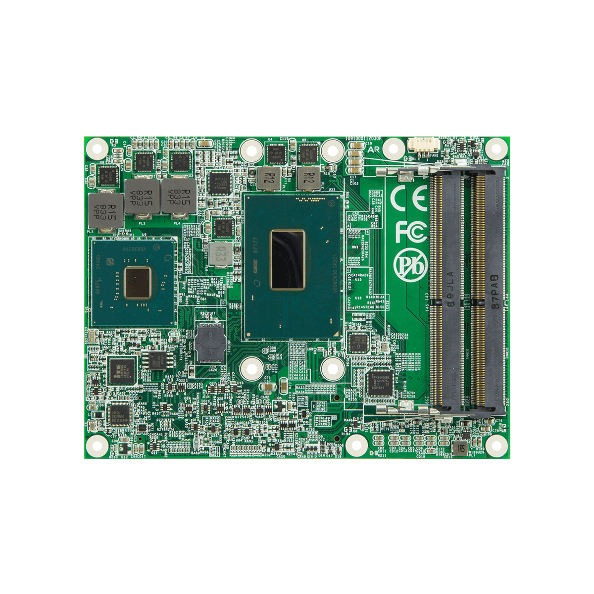 ARBOR EmETXe-i91M0 COM Express Basic Type 6 procesoriaus modulis su 8-os ir 9-os kartų Intel Coffee Lake-H procesoriais
