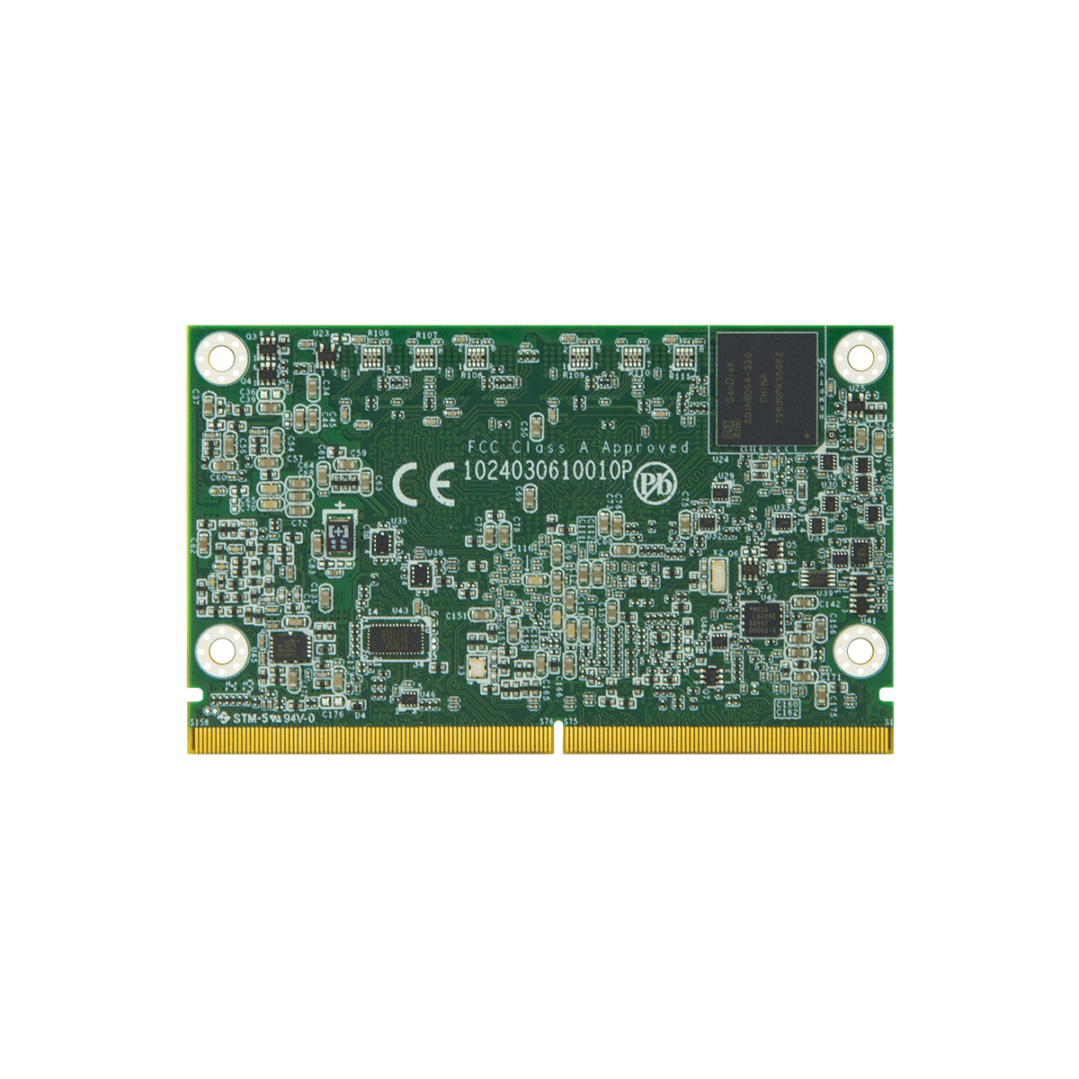 ARBOR EmSMK-i2403 SMARC 2.0 procesoriaus modulis, Intel Atom x7-3950, x5-3940, x5-E3930 1
