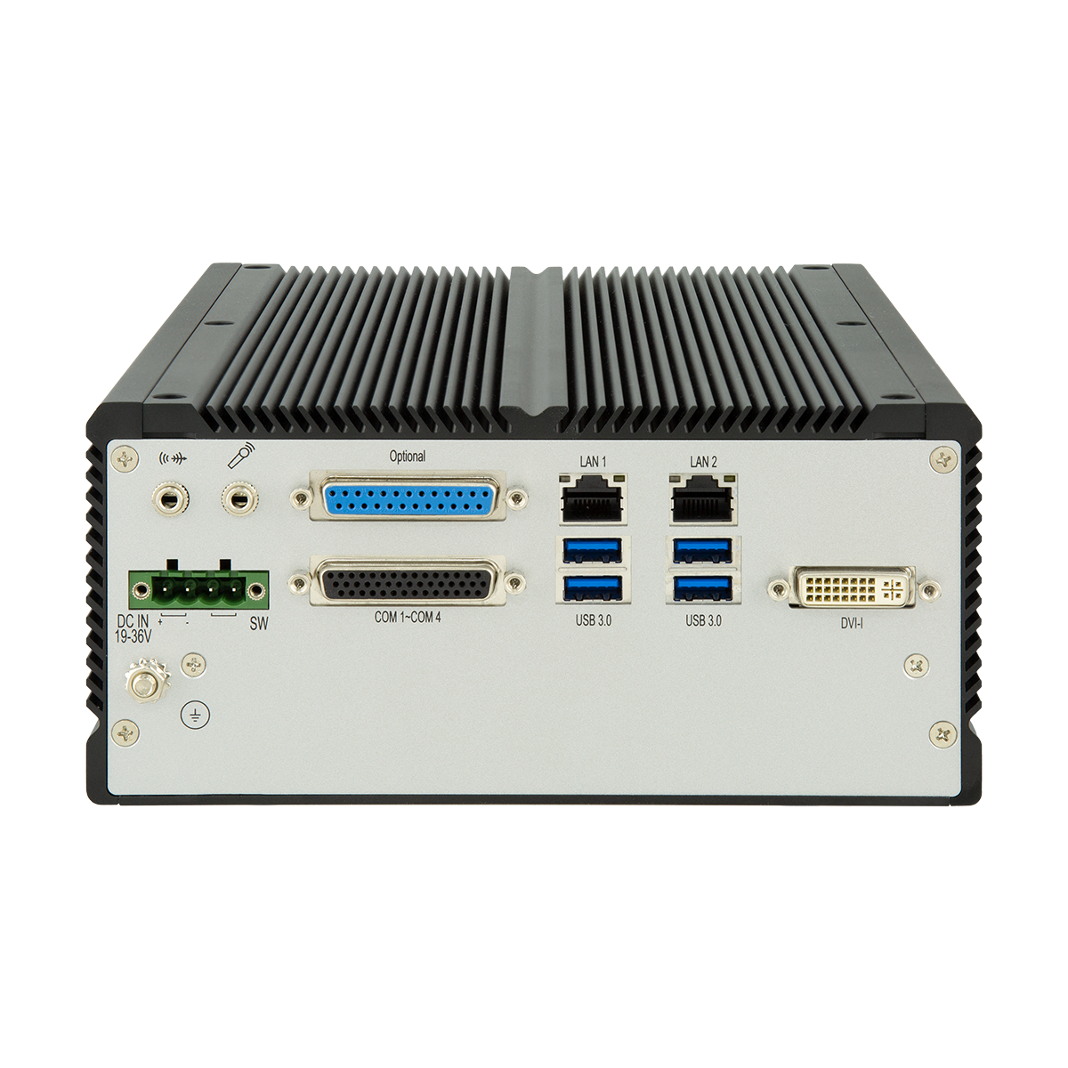 ARBOR FPC-7914-HDBT 4K@100M TX HDBaseT su PoH Box PC kompiuteris, Intel 7-osios ir 6-osios kartos Core i7 / i5 / i3 2