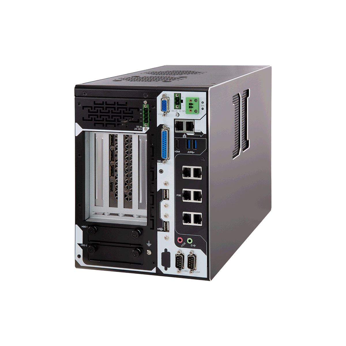 ARBOR FPC-9108-P6-G3 - Atspari Edge DI skaičiavimų platforma palaikantis NVIDIA GeForce RTX 3090 GPU, Intel 10-osios kartos Xeon Core procesorius su 6 GbE PoE