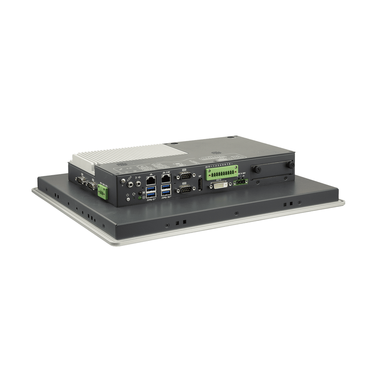 ARBOR iTC-1121R/1150R/1170R pramoninis neventiliuojamas panelinis kompiuteris su Intel Elkhart Lake procesoriumi 3