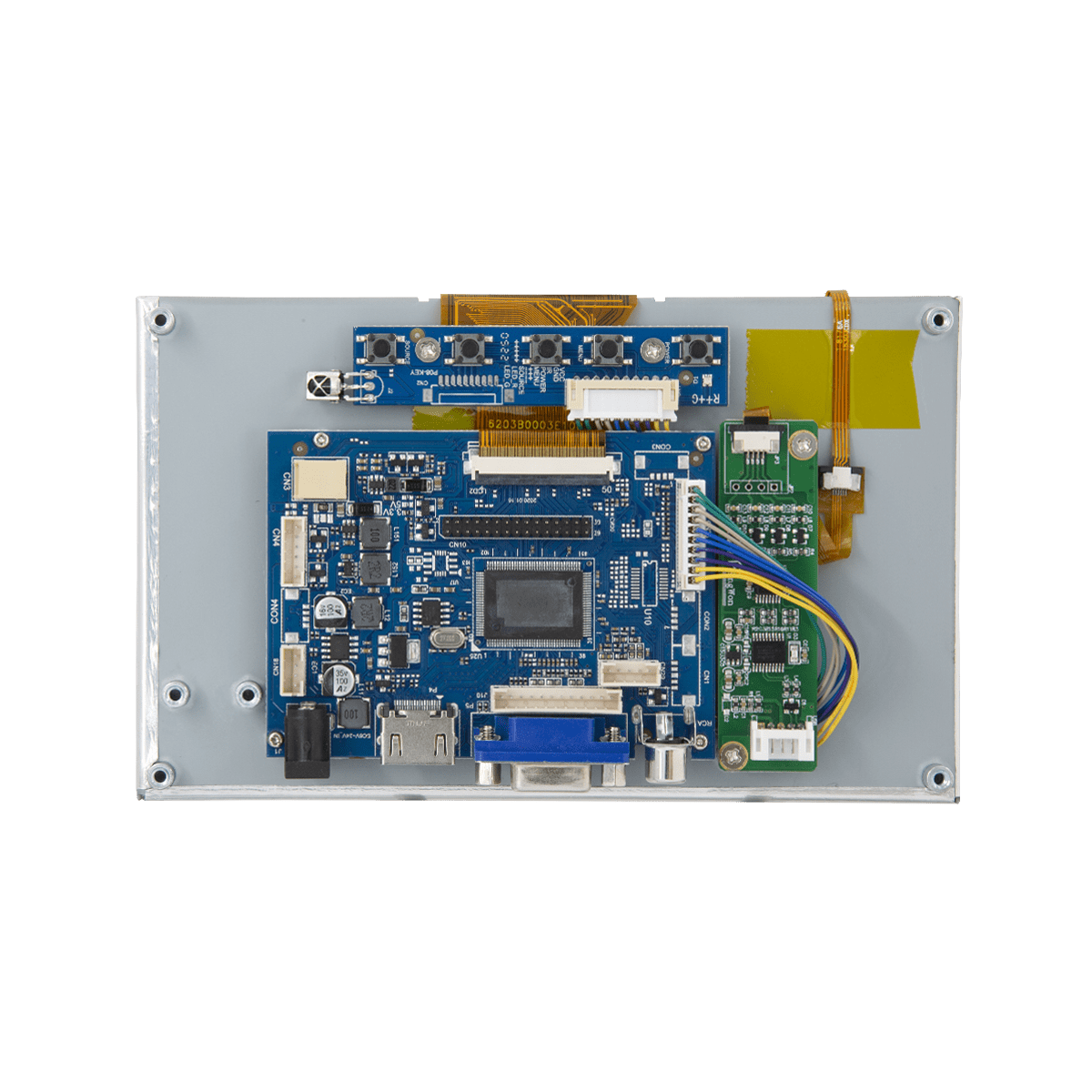 ARBOR OFM-070 serijos 7" pramoninis atviro rėmo monitorius 2