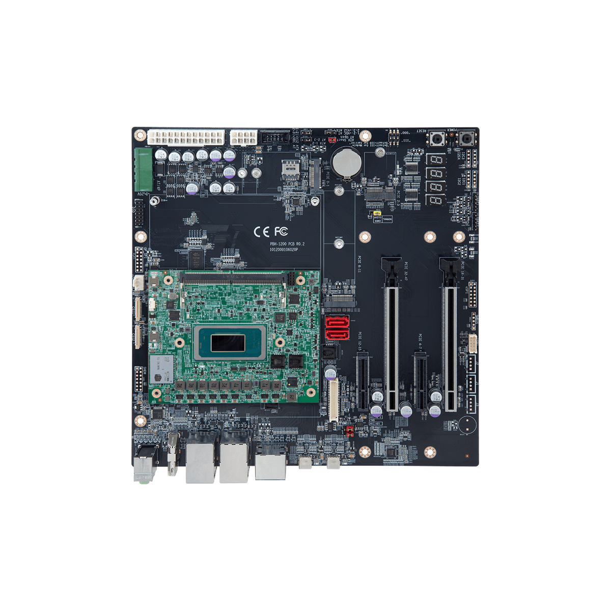 ARBOR PBH-1200 COM-HPC Client plokštė (Development Board)su PCIe Gen5 ir USB4 1
