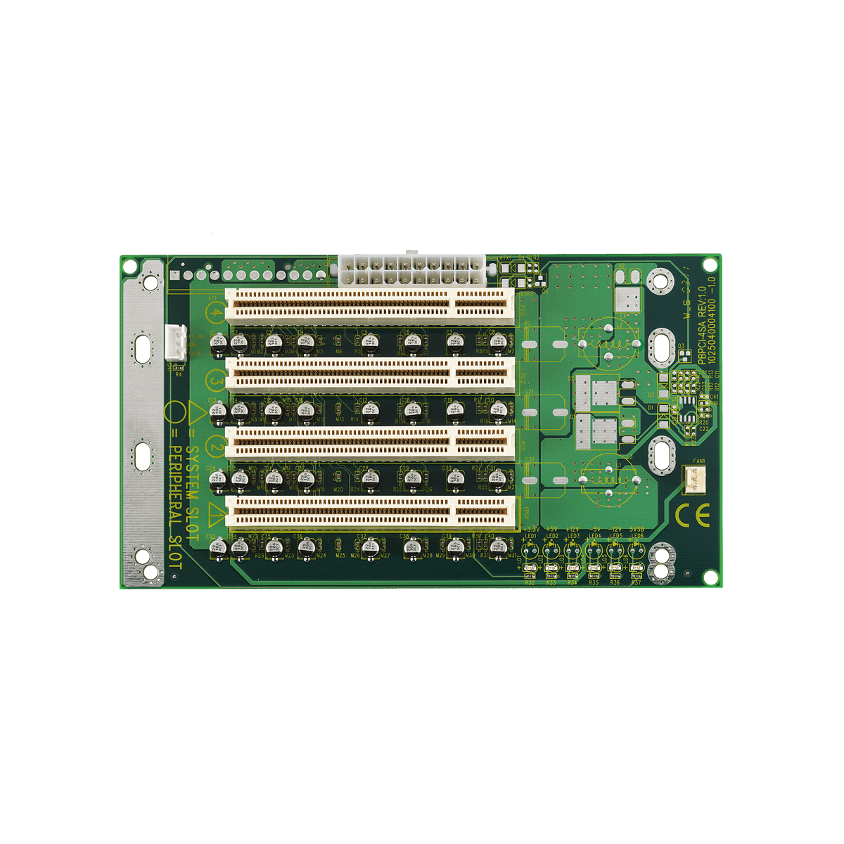 ARBOR PBPCI-4SA 4 PCI lizdai ARBOR PBPCI-4SA 4 PCI lizdai