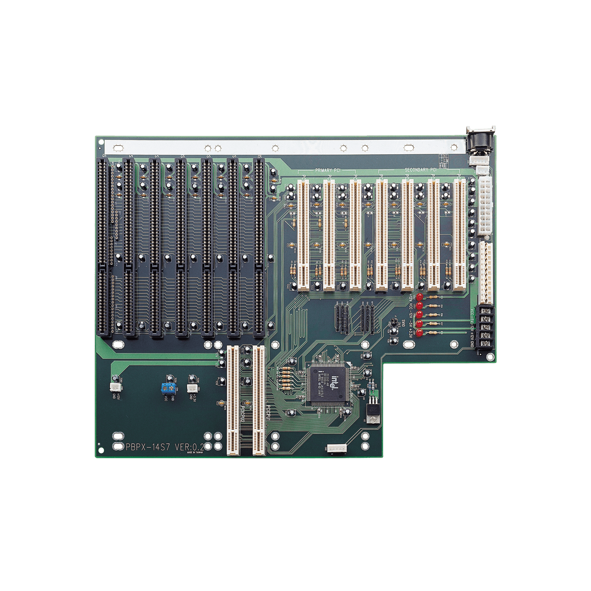 ARBOR PBPX-14P7 2 PICMG, 7 PCI, 5 ISA lizdai